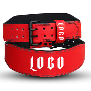 Cinturones de culturismo resistentes ajustables superventas Protección de espalda de compresión antideslizante Logotipo personalizado Seguridad de fitness transpirable - Product Image 1