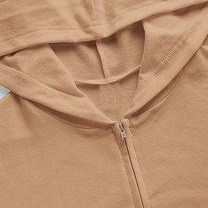 Sudadera Corta Personalizada al por Mayor para Mujer, Fabricante de Sudaderas Cortas con Etiqueta Privada OEM - Product Image 2