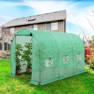 Film de remplacement pour serre tunnel 4x2,5m, couverture pour serres et chambres de jardin - Product Image 5