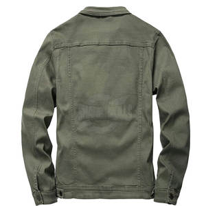 Chaqueta vaquera de lona de manga larga con nuevo diseño al por mayor, chaqueta de algodón y poliéster con cuello levantado, estilo callejero hecho en Pakistán - Product Image 2