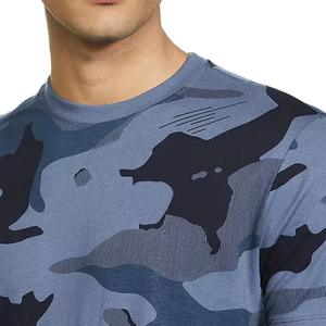 T-shirt élégant de conception de camouflage imprimé pour hommes Vente en gros de haute qualité à prix raisonnable - Product Image 5