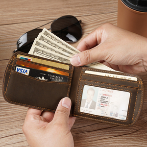 กระเป๋าใส่บัตรหนังแบบทันสมัยปรับแต่งได้ พร้อมคลิปหนีบเงิน สำหรับผู้ชาย - Product Image 5