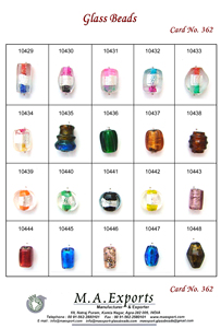 Magnifiques perles de verre de type four pour la fabrication de bijoux perles les plus vendues pour bracelets et colliers de fournisseur indien - Product Image 5