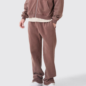 Survêtement évasé personnalisé de grande taille OEM en bas quantité minimale de commande Survêtement évasé fabricant pakistanais - Product Image 6