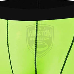 กางเกงขาสั้นรัดกล้ามเนื้อสำหรับผู้ชาย, ใหม่2024กางเกงรัดเอวยางยืดสไตล์สตรีทสำหรับฟิตเนสและการวิ่ง - Product Image 5