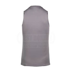 Camiseta sin mangas de gimnasio de secado rápido para hombre con gráficos para gimnasio y ejercicio Camiseta sin mangas de gimnasio para culturismo - Product Image 2