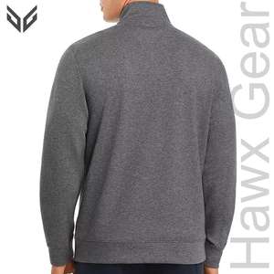 เสื้อฮู้ดแฟชั่นเข้ารูปสำหรับผู้ชายดีไซน์ล่าสุดเทคนิคการย้อมสีล้วนแบบเรียบๆด้านในเป็นเส้นสำหรับฤดูหนาว - Product Image 4