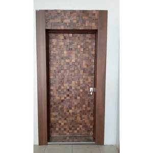 Puertas de Acero Inoxidable de Alta Seguridad ABSDOOR ELHAMRA, Aislamiento Térmico y Acústico, para Interiores, Hoteles, Villas, Turquía, Directo de Fábrica - Product Image 3