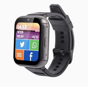 Global Unisex Fitness Tracker Watch Smartphone 4G Ba Health Management Android OS Rectangular IPS Display Sos Function Silicone - Product Image 2