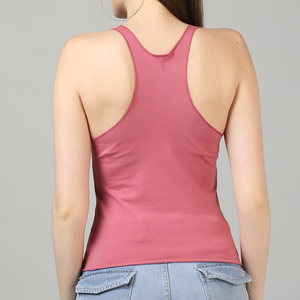 Camiseta sin mangas ligera para mujer, camiseta sin mangas de secado rápido, nueva moda para mujer, camisetas sin mangas para uso en puerta, camisetas sin mangas de Color rosa, comodidad - Product Image 3