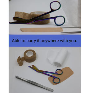 กรรไกรตัดผ้าพันแผล5.5ทำจากเหล็กหลายสีอุปกรณ์ทางการแพทย์2025ผ้าพันแผลสำหรับผ่าตัดมาใหม่ - Product Image 6