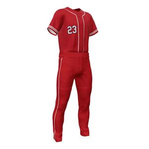 Uniforme Deportivo de Béisbol Personalizable de Alta Calidad, Ligero y Cómodo, Transpirable, para Adultos, 100% Poliéster, Personalizado OEM/ODM - Product Image 5
