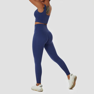 Nouveau Design Ensemble de Sport Fitness Gym Yoga Wear Costumes Porter 4 Pièces Survêtement Fitness Yoga Ensembles Femmes Fitness Legging Pantalon - Product Image 4