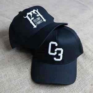 2023 nueva promoción sarga de algodón 5 paneles y 6 paneles logotipo personalizado gorra de béisbol en blanco - Product Image 4