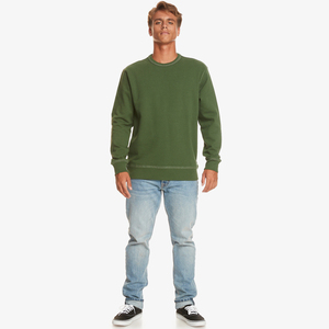 Logo personnalisé hommes coupe ample pull-over sweatshirts motif solide style décontracté vêtements d'hiver vêtements de base - Product Image 2