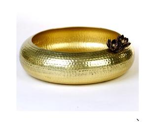 Laiton Antique fini vente chaude métal fleur Urli bol pour mariage et événements décor fleur décoration de la maison romantique - Product Image 1