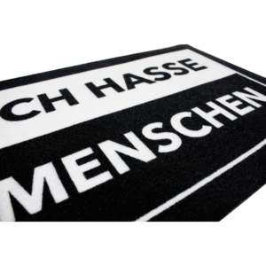 Tapis de porte « Hate People » - Product Image 4