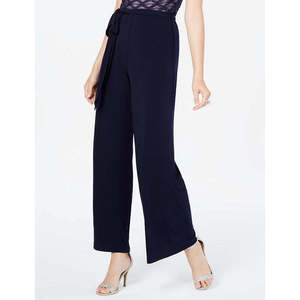 Tuta da donna Connected rosa scuro taglia 12 con glitter, effetto illusione, a gamba larga, casual, ampia, in raso, lavorata a maglia, con paillettes, per primavera estate - Product Image 3