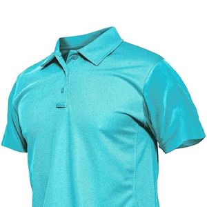 Nuevo 2025 precio de fábrica calidad superior superventas 100% Polo de algodón orgánico al por mayor de manga corta para hombres Polo de golf - Product Image 5