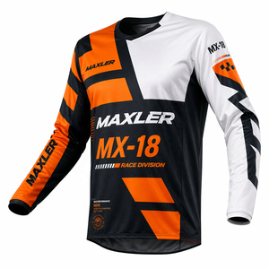 High Quality Quick-drying Racing Jersey Motorcycle <b>Shirt</b> Custom Motocross Jersey New Style Off-Road Sublimable Blank For Men's - Product Image 2