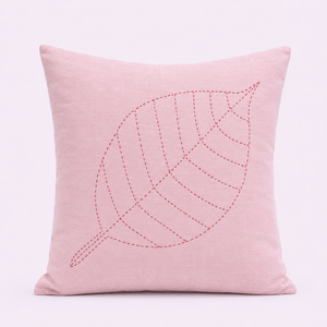 Modern Plant & Floral Square Velvet/Fabric Sofa & Home Portable Washable <b>Christmas</b> Cushion Cover for Living Room & Bedroom - Product Image 1