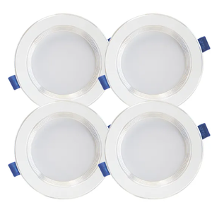 Foco empotrable LED antideslumbrante de alta calidad TLC con borde blanco, cuerpo de lámpara de aluminio cortado de 90mm para oficina en casa, buen precio - Product Image 3