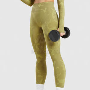 Leggings de yoga para adultos de calidad superior Leggings de yoga ligeros Leggings de Yoga de cintura elástica más vendidos - Product Image 4