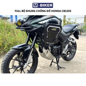 Nouvelles protections de cadre en acier inoxydable CB150X avec design Cyberpunk pour motos de rue - Rétrofit/Amélioration - Product Image 5
