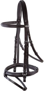 Brida caliente multicolor cuero genuino caballo brida tamaño completo al por mayor nuevo alta calidad caballo Snaffle - Product Image 5