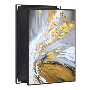 UNIART Hot Futurism Hélice Peint À La Main <span class=keywords><strong>Peinture</strong></span> À L'huile Acrylique Orignal Fait À La Main Personnalisé Abstrait Huile Oeuvre pour <span class=keywords><strong>Galerie</strong></span> - Product Image 1