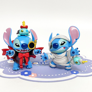 6 Piezas/Juego, Venta al por Mayor, Divertidas Figuras de Acción de <span class=keywords><strong>Stitch</strong></span> en Caja Ciega, Decoración de Escritorio con Diseño de Pastel de Diario - Product Image 6