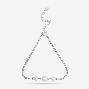 Fine 92.5 <b>Silver</b> <b>Charm</b> <b>Bracelet</b>-191378 - Product Image 4