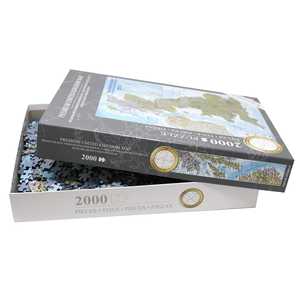 Rompecabezas de Mapa del Reino Unido, 2000 Piezas, Diseño Personalizado, Juguete Educativo, Mapas en Minutos, Gran Bretaña, Tamaño Personalizable - Product Image 2
