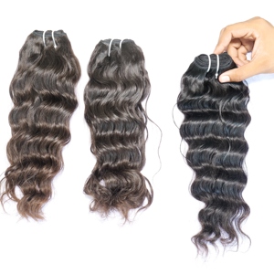 Cabello Humano Virgen Vietnamita al por Mayor, Ondulado Profundo Natural, Económico, Rizado HD, con Cutícula Alineada, Sin Procesamiento Químico - Product Image 3