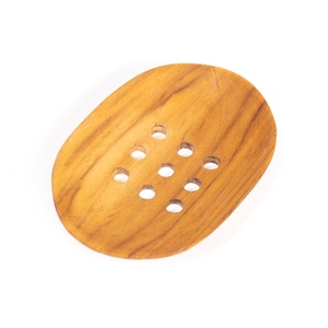 Plateau à savon en bois de santal de style religieux de luxe Technique polie pour décor de salle de bain et de cuisine élégant - Product Image 2