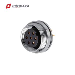 Assemblage de câble à montage arrière droit durable IP67 femelle 7 broches M16 - Product Image 5