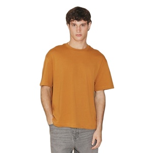 Camiseta Premium para Hombre, Corte Cuadrado, Oversize, Algodón, Hombros Caídos, Estilo Urbano, Corte Regular, Informal, Personalizable, OEM, Marca Privada - Product Image 1