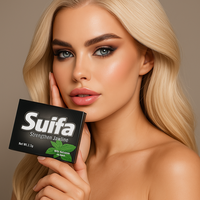 Chewing-gum dur à mâcher, formule fruitée personnalisée, 100% xylitol, sans sucre, sans OGM, végétalien, naturel, stimulant énergétique, pour l'exercice des mâchoires et des dents