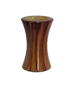 Jarrón de madera ecológico, decoración para mesa de salón, artículos de madera maciza, flores, botella, adorno, decoración del hogar - Product Image 1