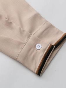 Stylish Men's Traditional Muslim Jubba Elegant Embellishments for Spring Family Celebrations Friday Prayers Simple Silhouette - Product Image 2