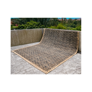 Eco Friendly Jute Rugs Handmade Braided <b>Mat</b> for Living Room and Bedroom Natural Fiber Decorative Carpet - Product Image 1