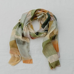 Designer 100% Modal Cotton Dazzling Abstract Digital Printed Brand New Embroidered Women's Shawls Innovative Soft <b>Scarves</b> Cheap - Product Image 5