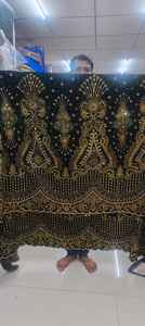 Blinglace – Broderie florale vintage sexy de haute qualité avec sequins pour sacs, maille élégante brodée classique en lurex avec sequins - Product Image 5