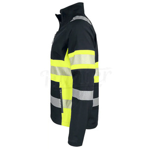 Chaqueta de Seguridad de Color en Contraste en Oferta en Línea para Hombre y Tallas Grandes, Secado Rápido, 100% Poliéster, Ropa de Trabajo, Chaqueta de Alta Visibilidad - Product Image 3