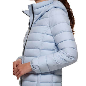 Chaqueta de Plumón Profesional para Mujer, con Capucha, Logotipo Personalizado, Manga Larga, Impermeable y Cortavientos - Product Image 2