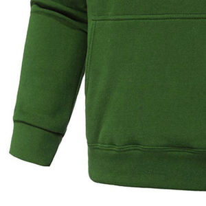 OEM ชุดวอร์มสองชิ้นมีซิปและกระเป๋าใส่ได้ทั้งชายและหญิงสำหรับใส่ไปยิมผ้าคอตตอนมีลายนูนโลโก้สำหรับใส่หน้าหนาวสำหรับผู้ชายไซส์ใหญ่พิเศษขายส่ง - Product Image 3