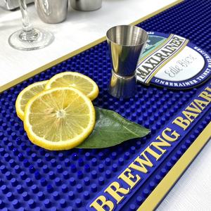 Private Brand Custom Logo Rubber Bar Table <strong>Mat</strong> <strong>Personalised</strong> Soft Pvc Rubber <strong>Beer</strong> Bar Spill <strong>Mats</strong> - Product Image 3