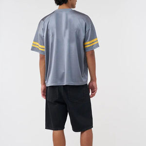 Personalizado al por mayor de alta calidad último diseño hombres sublimación personalizado transpirable Logo edad fútbol americano Jersey - Product Image 4