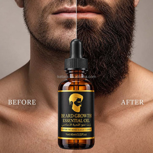 Kit Huile et Baume Nettoyant pour Barbe Homme – Nettoyage en Profondeur, Nourrit, Adoucit et Coiffe les Poils de Barbe Secs et Épais – Routine Quotidienne d'Entretien – Marque Privée - Product Image 3