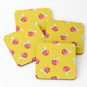 Diseño europeo estándar sublimación ecológica Acacia y mango madera cuadrado redondo personalizado forma posavasos manteles individuales - Product Image 1